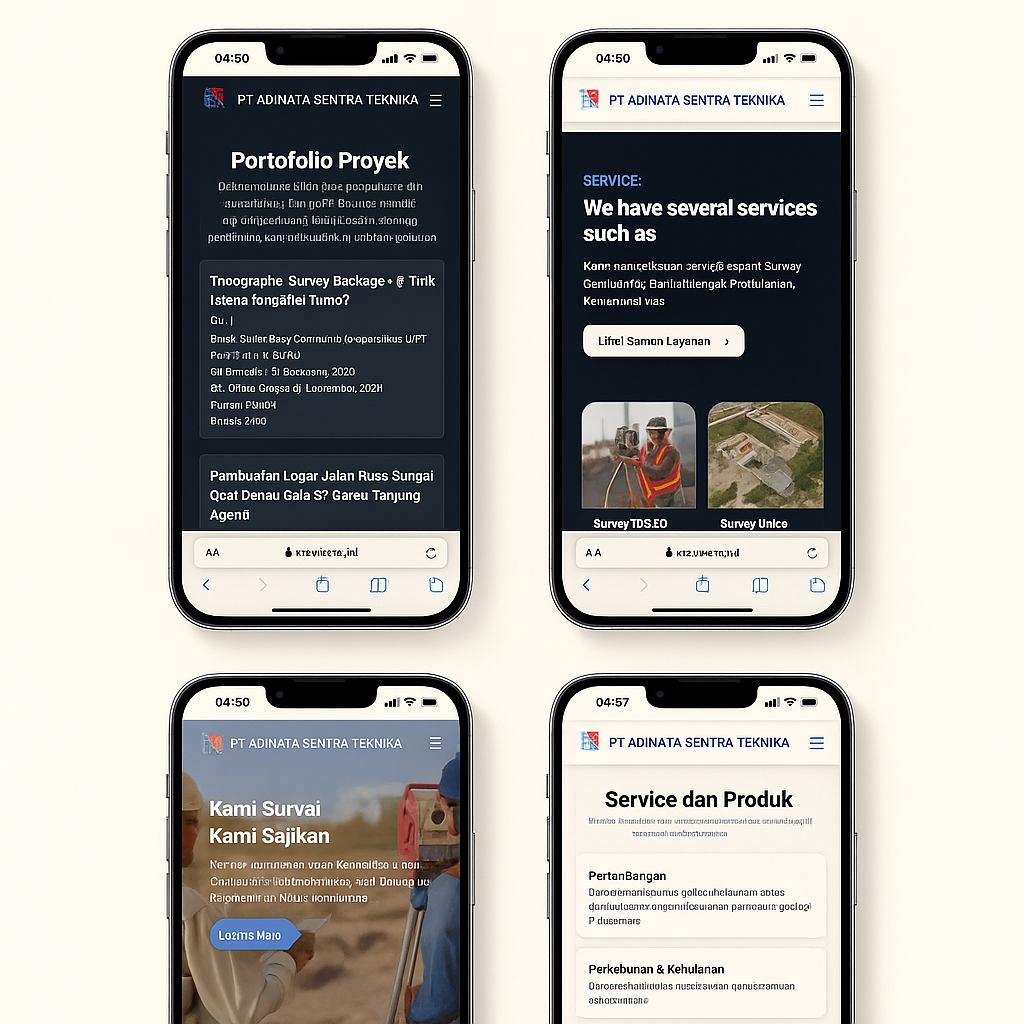 Company Profile Website